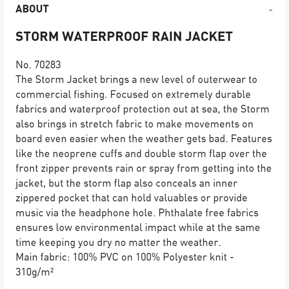 Helly hansen storm rain jacket - Picture 2 of 2